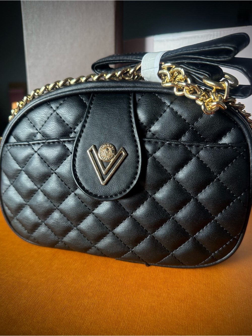 ✨🦋LIVE LOW START🦋✨Valentino Orlandi Quilted Camera Crossbody Bag - Picture 3 of 13